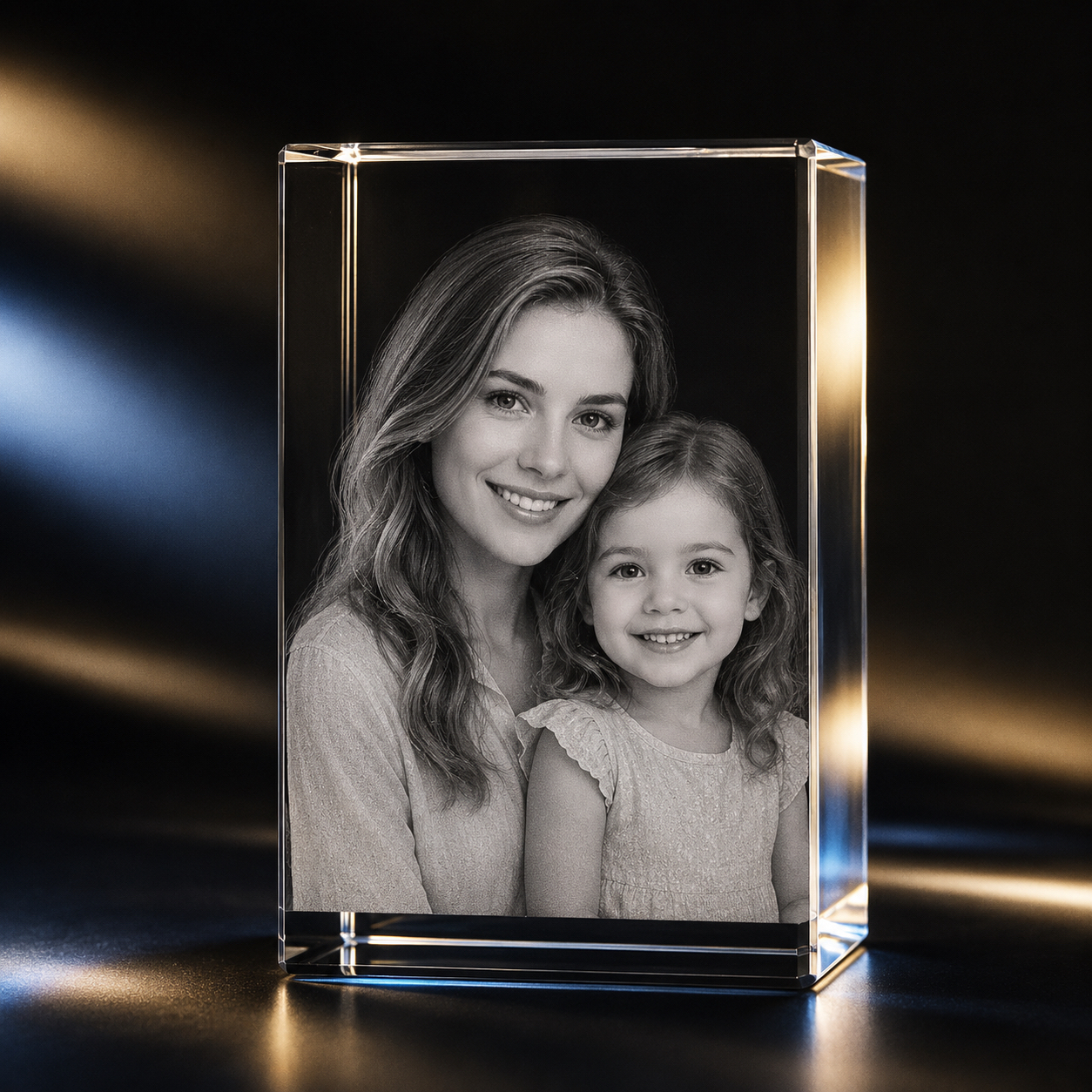 Personalized 3D Photo Crystal Rectangle photo