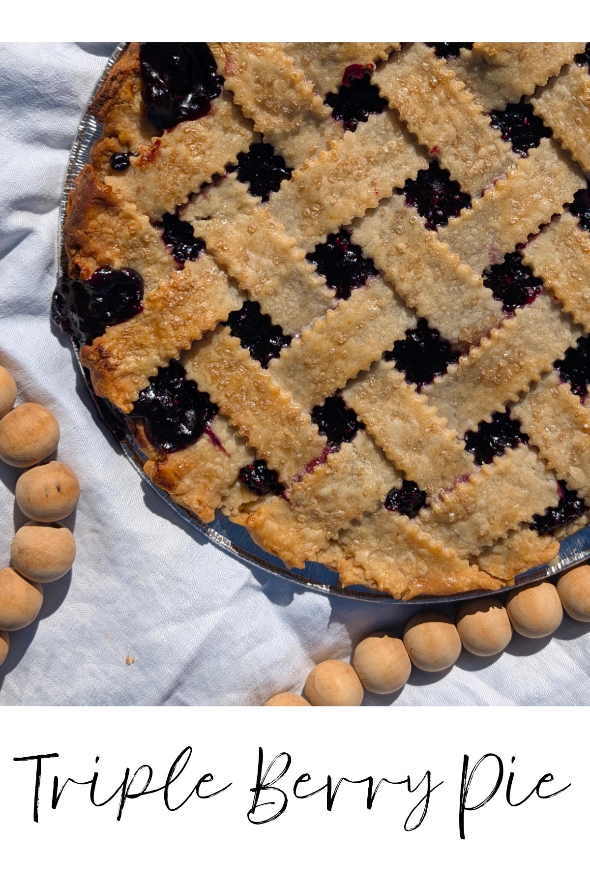 Triple Berry Pie photo